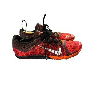 Nike Flywire Mens Track & Field Shoes Orange and Black Size 7